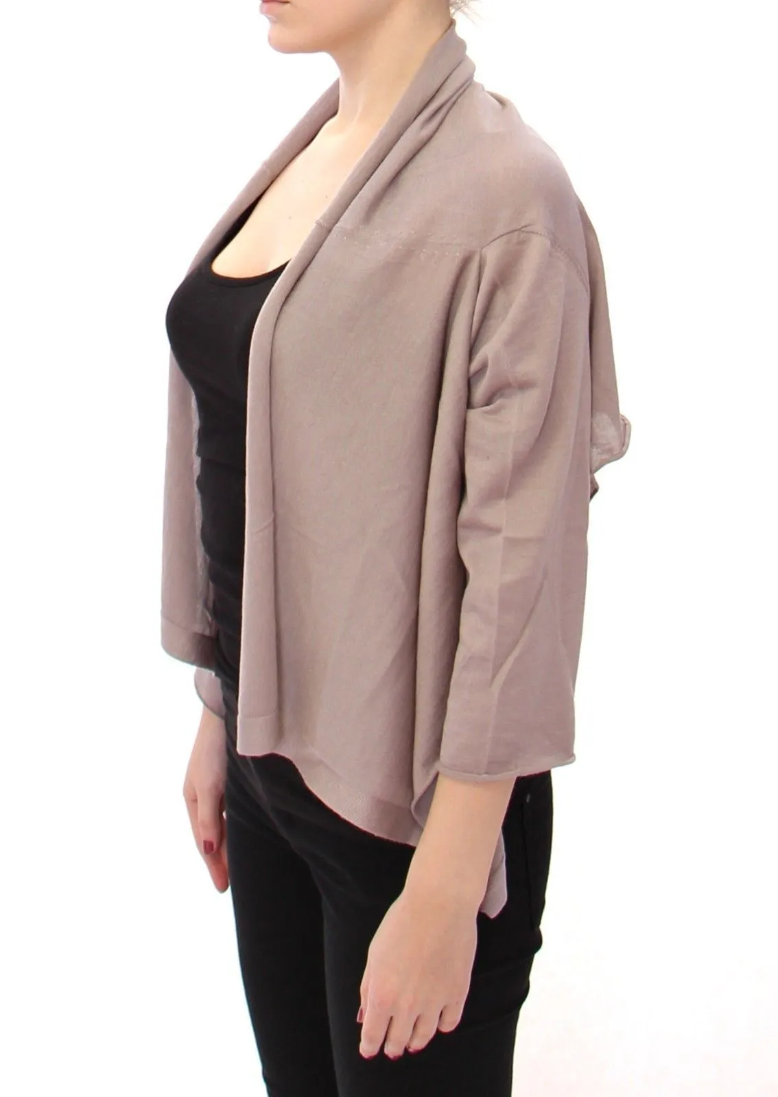 Shrug Bolero Silk Cashmer Knit Sweater