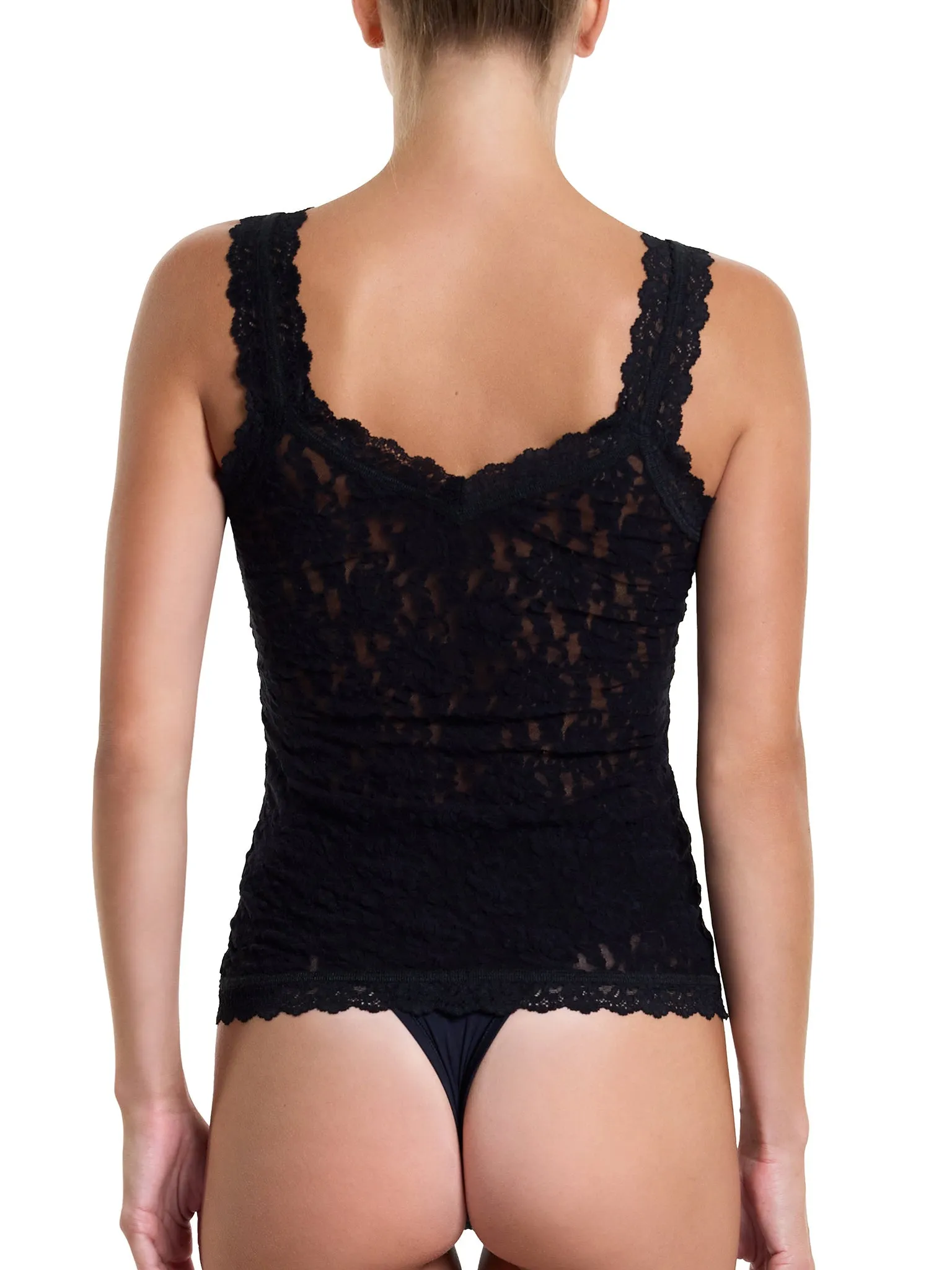 Signature Lace V Neck Unlined Cami Black Sale
