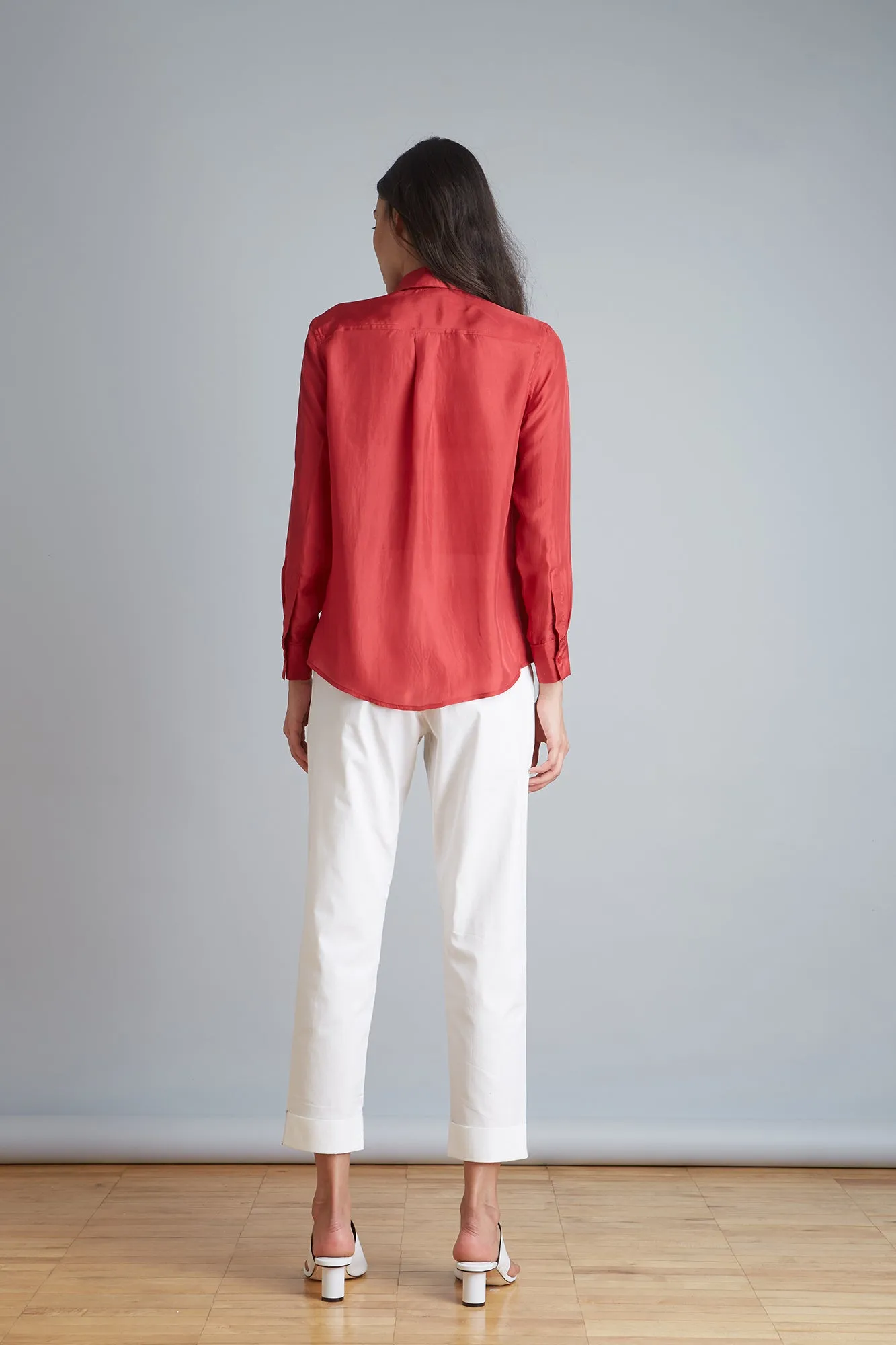 Silk Habotai Blouse