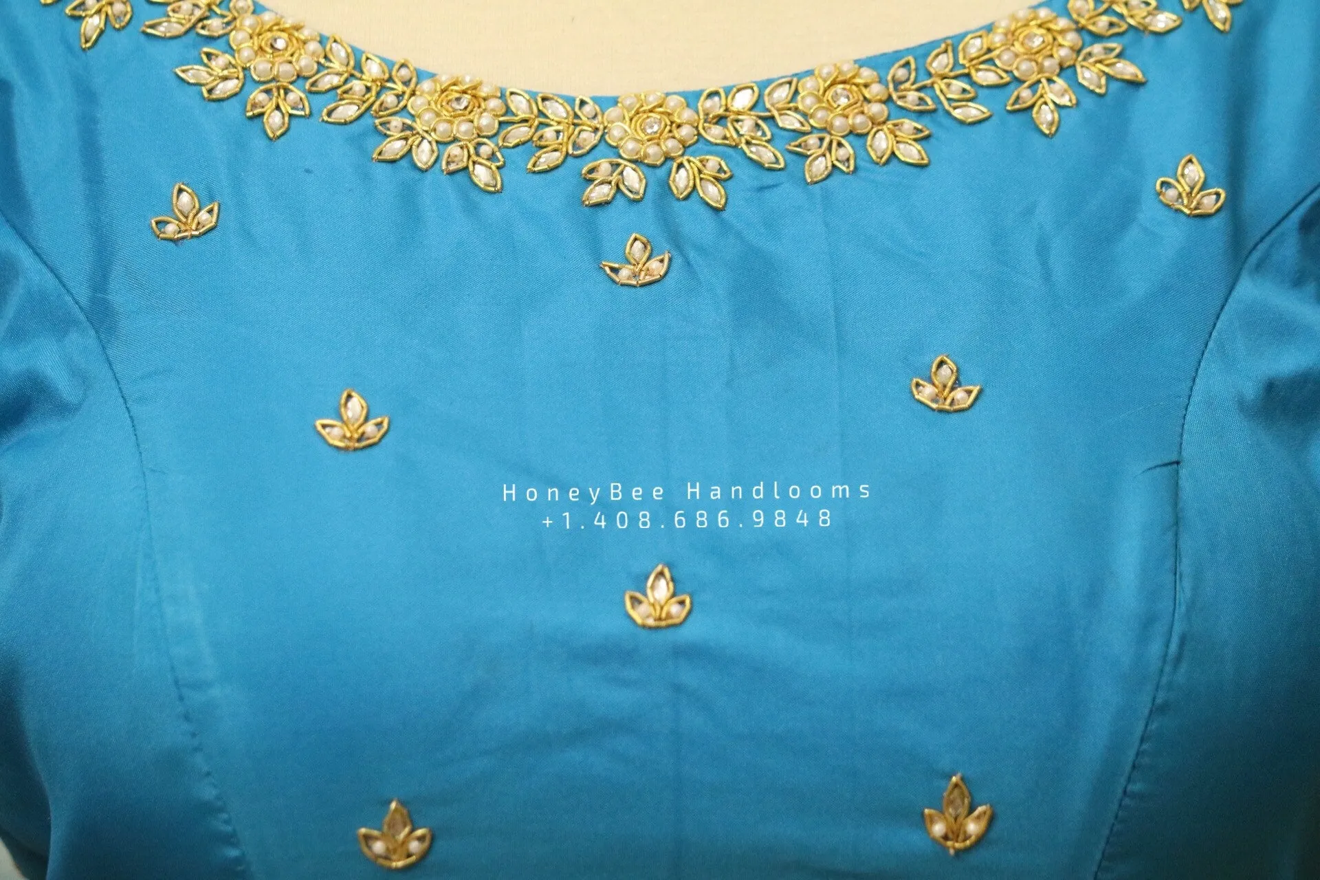 Silk Saree blouse | Maggamwork Blouse | Indian Bridal Blouse | zardhosi blouse | Pink silk blouse |Pure silk Blouse HoneyBee Handlooms