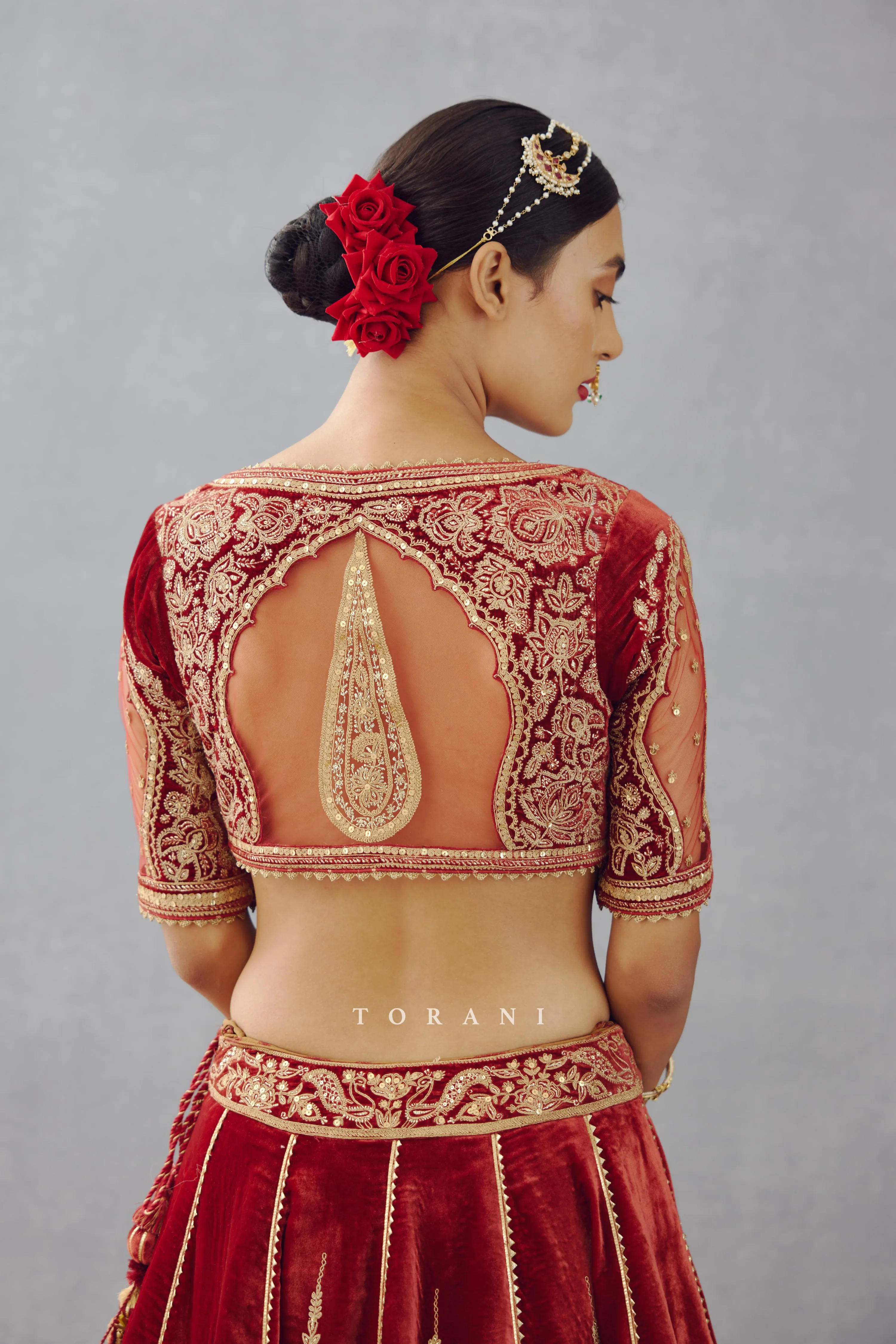 Sindoori Dhwani Blouse