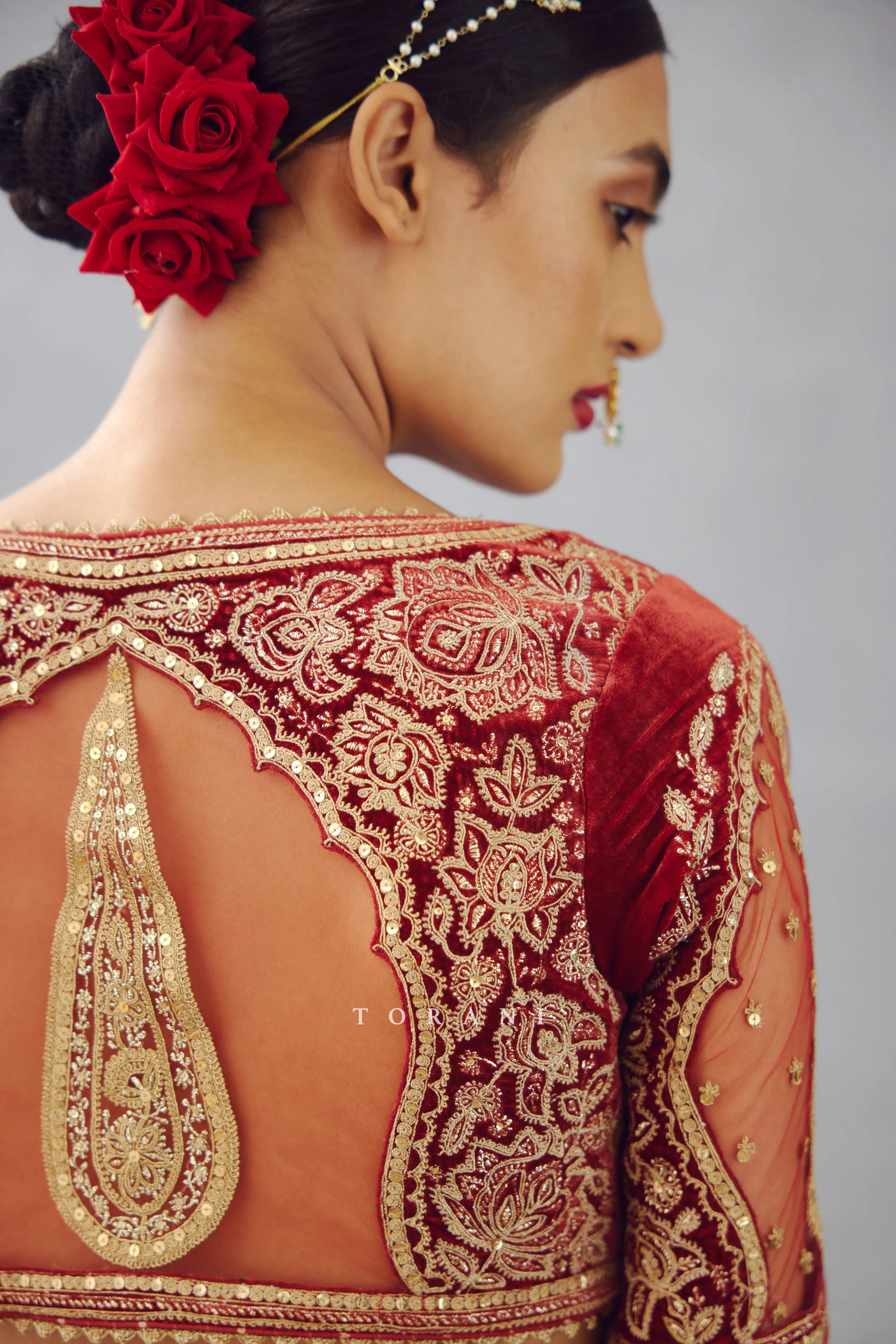 Sindoori Dhwani Blouse