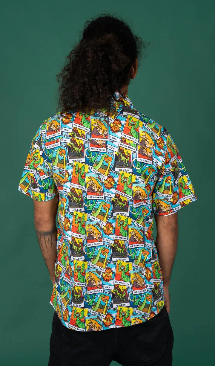 SIZES XS/S* Tarot Dinosaurs Short Sleeve Shirt