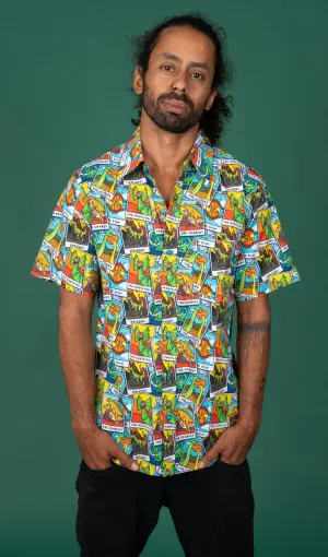 SIZES XS/S* Tarot Dinosaurs Short Sleeve Shirt