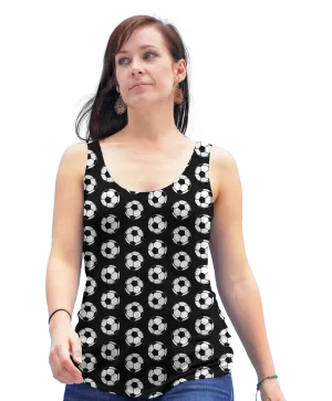 Soccerball Racerback Tank Top