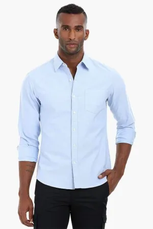 Solid Oxford Cotton Shirt