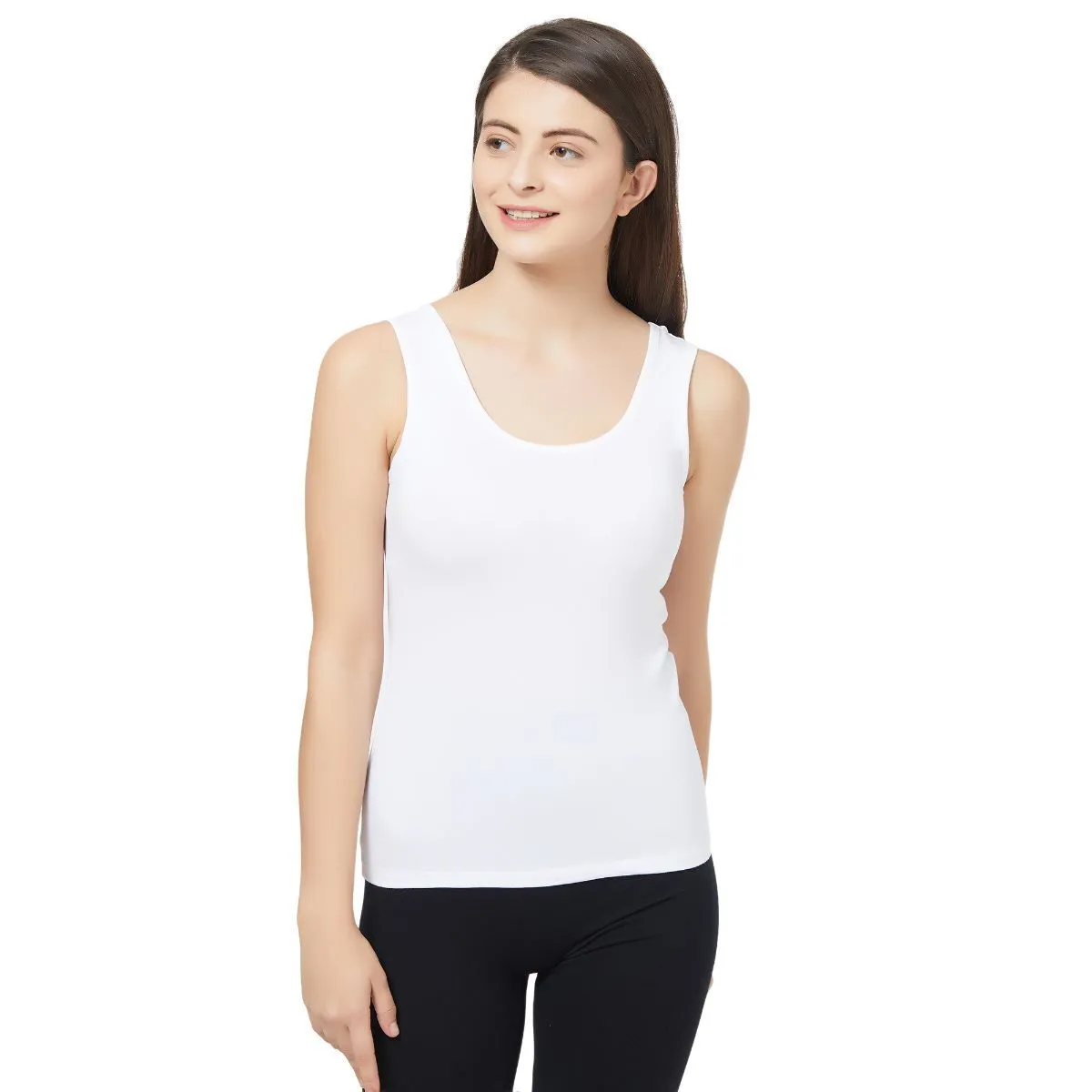 Solid U Back Camisole (PACK of 2)