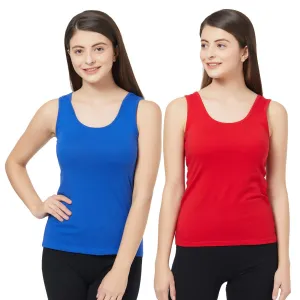 Solid U Back Camisole (PACK of 2)