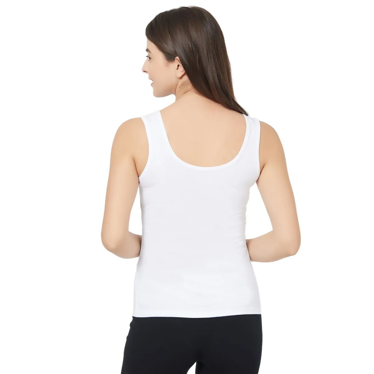 Solid U Back Camisole (PACK of 2)