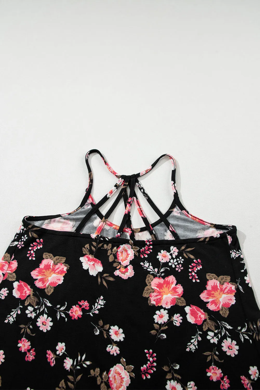 Spaghetti Straps Back Tank Top