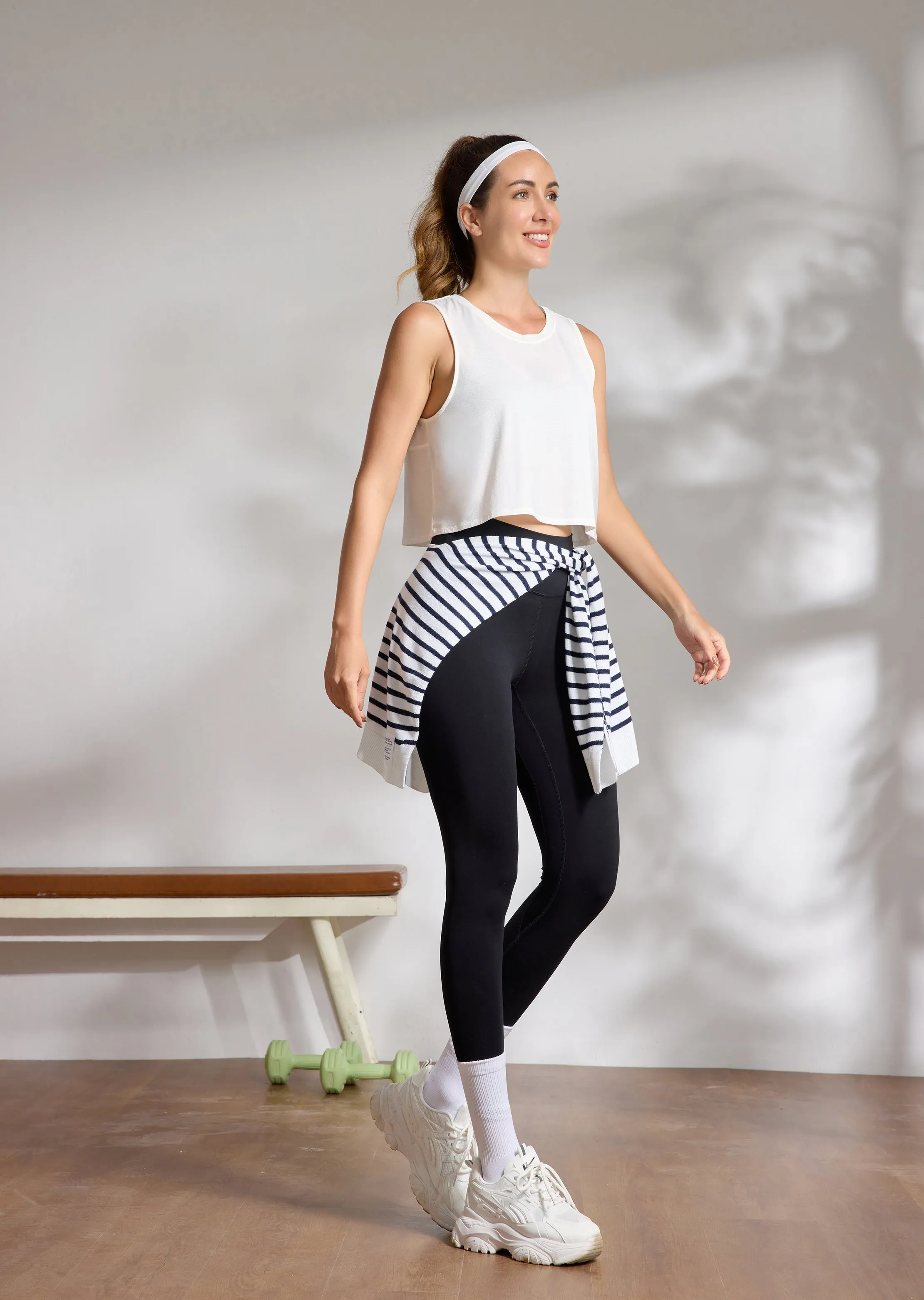 Sports Club Training Crop Tank Top