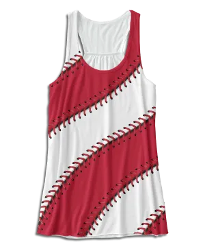 St. Louis Ball Stitch Racerback Tank Top