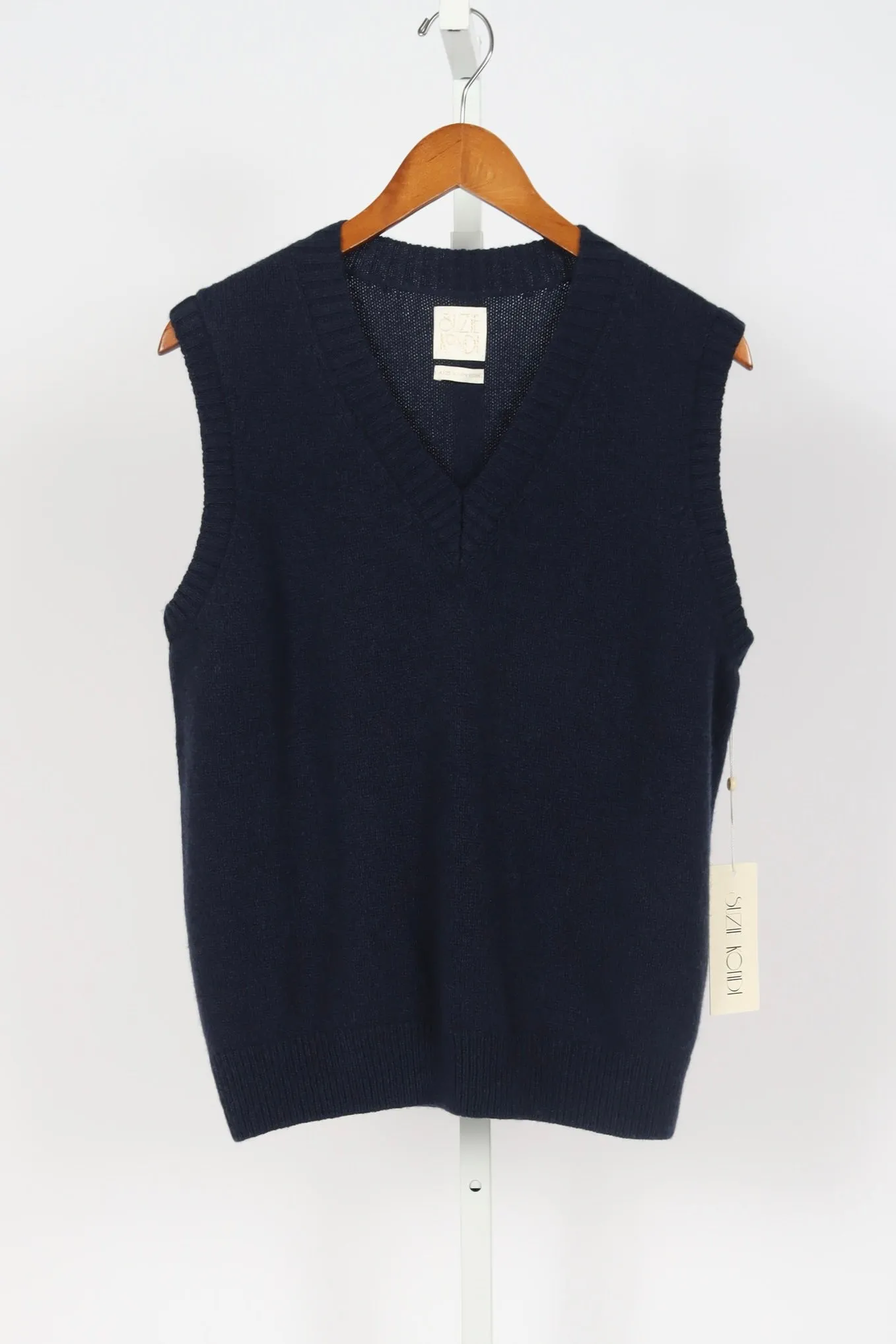 Stevie Oversized Vest - Navy