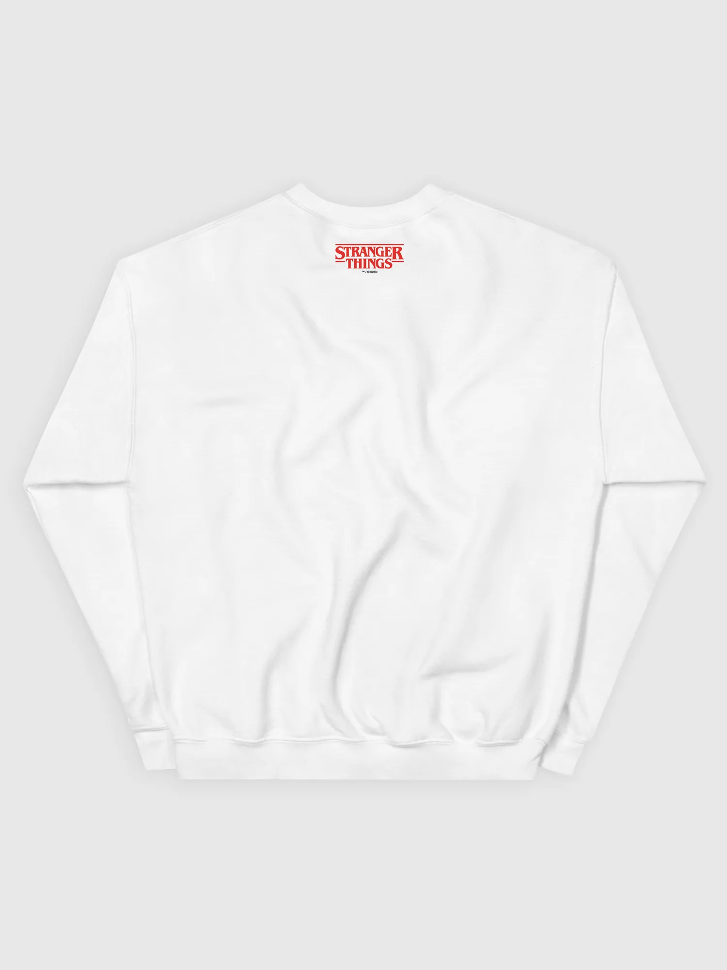 Stranger Things Hawkins Embroiderwd Crewneck Sweatshirt