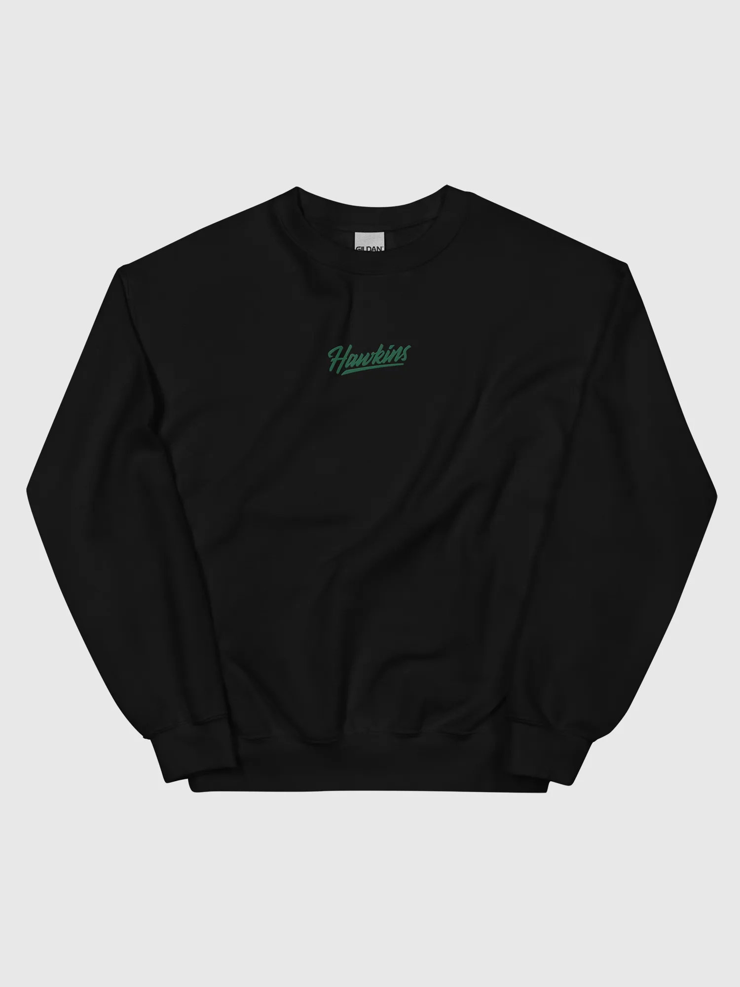 Stranger Things Hawkins Embroiderwd Crewneck Sweatshirt