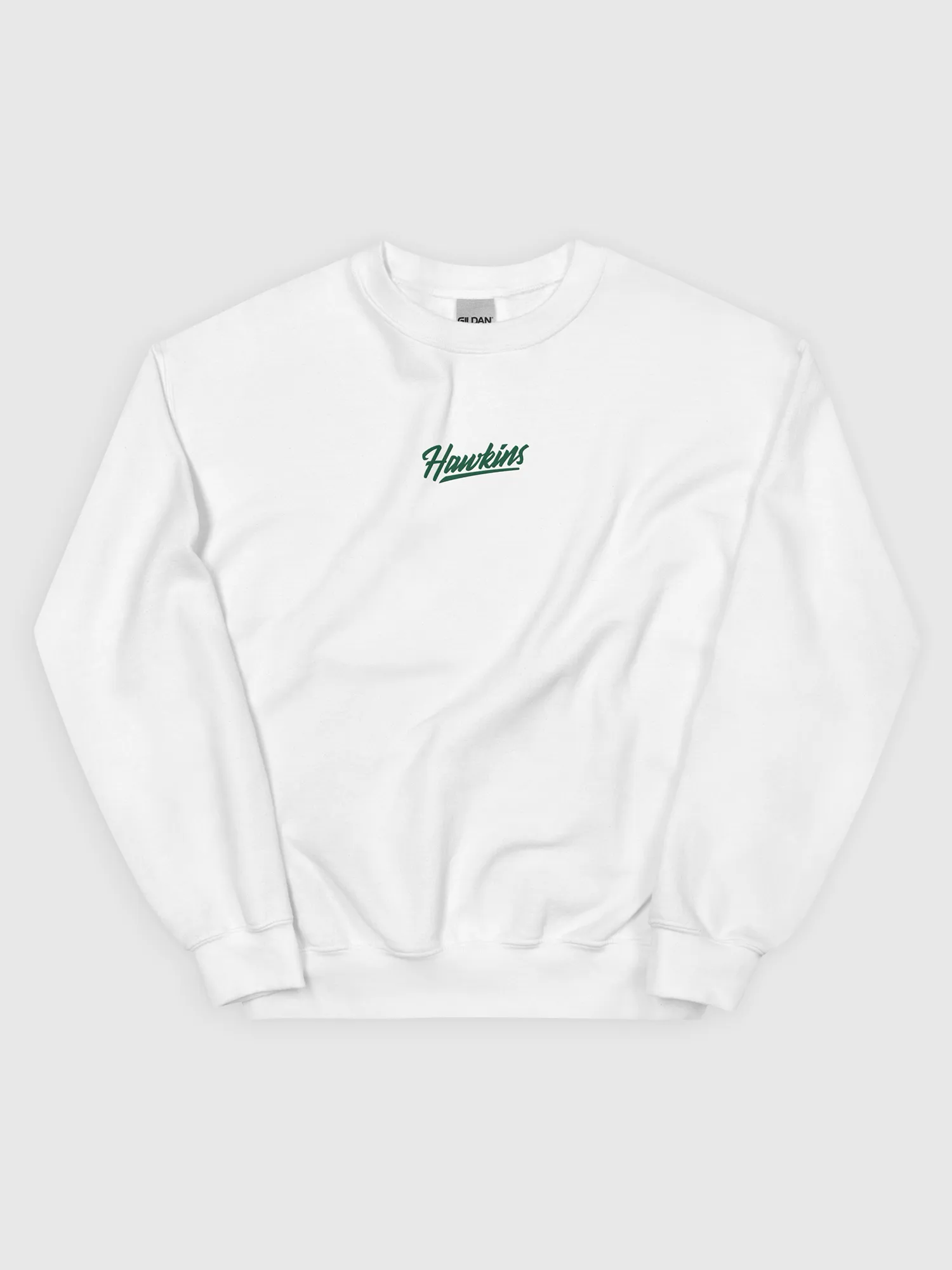 Stranger Things Hawkins Embroiderwd Crewneck Sweatshirt