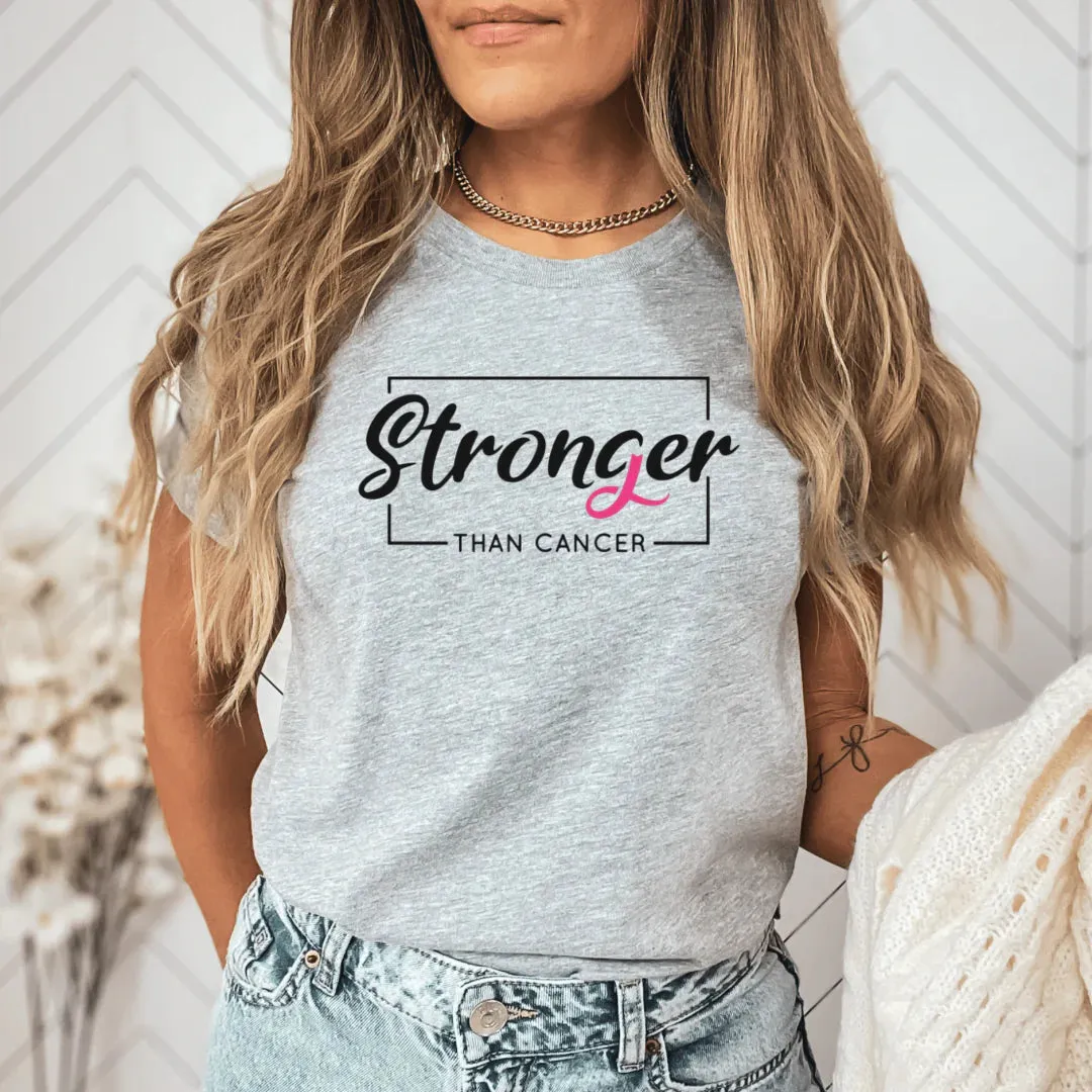 Stronger Than Cancer (Custom Ribbon) Apparel