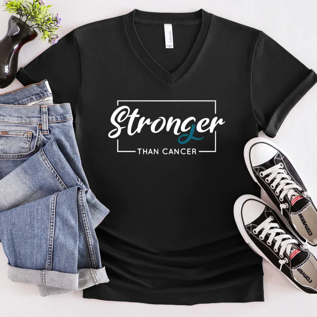 Stronger Than Cancer (Custom Ribbon) Apparel