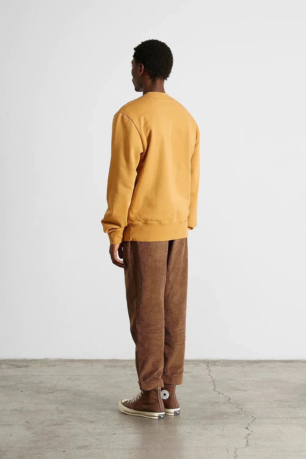 Sudadera Edmmond Studios Curly Plain Caramel