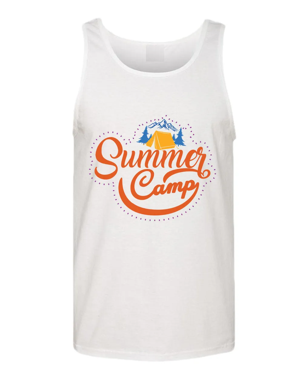 Summer camp tank top, summer tank top, beach party tank top