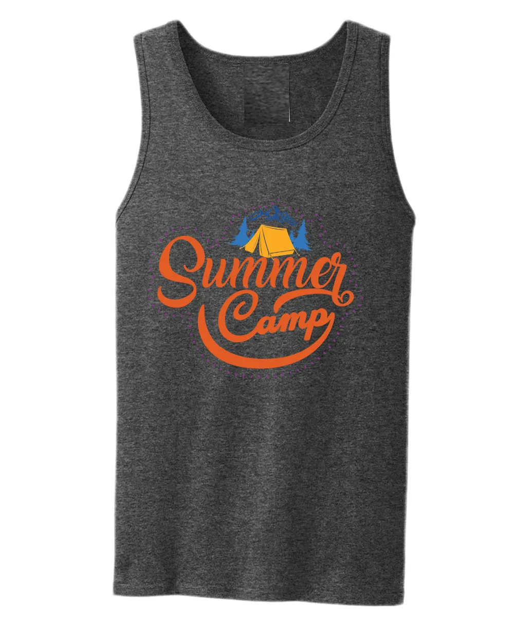 Summer camp tank top, summer tank top, beach party tank top