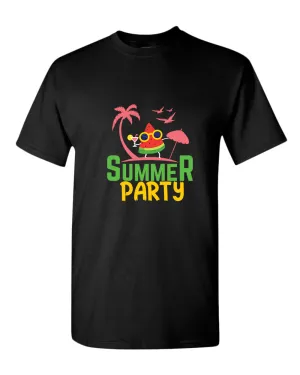 Summer party t-shirt, summer t-shirt, beach party t-shirt