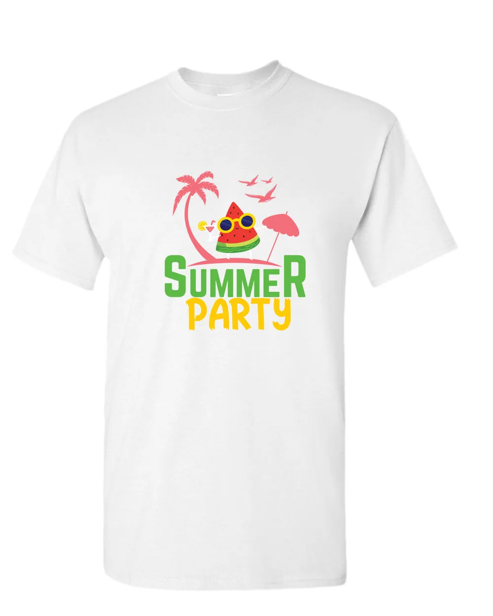 Summer party t-shirt, summer t-shirt, beach party t-shirt