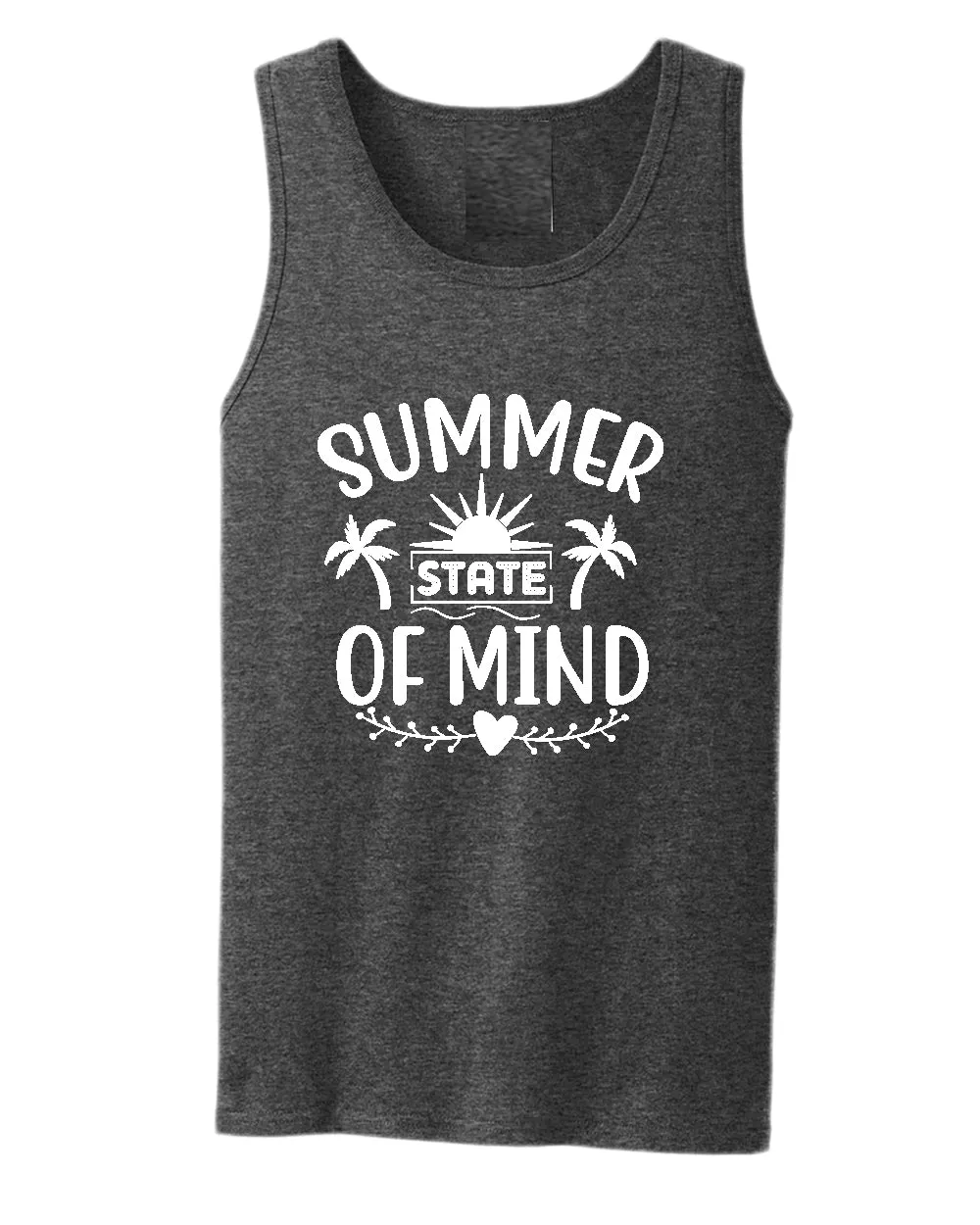 Summer state of mind tank top, summer tank top, beach party tank top