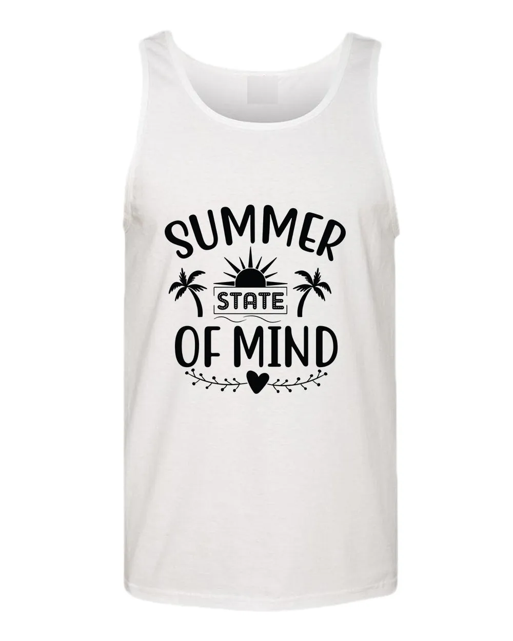 Summer state of mind tank top, summer tank top, beach party tank top