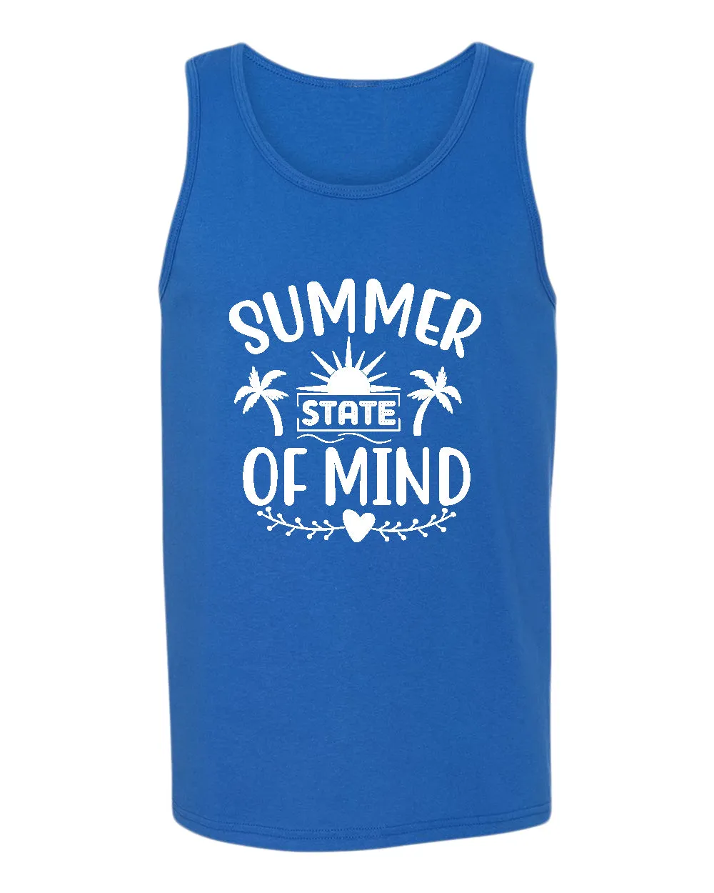 Summer state of mind tank top, summer tank top, beach party tank top