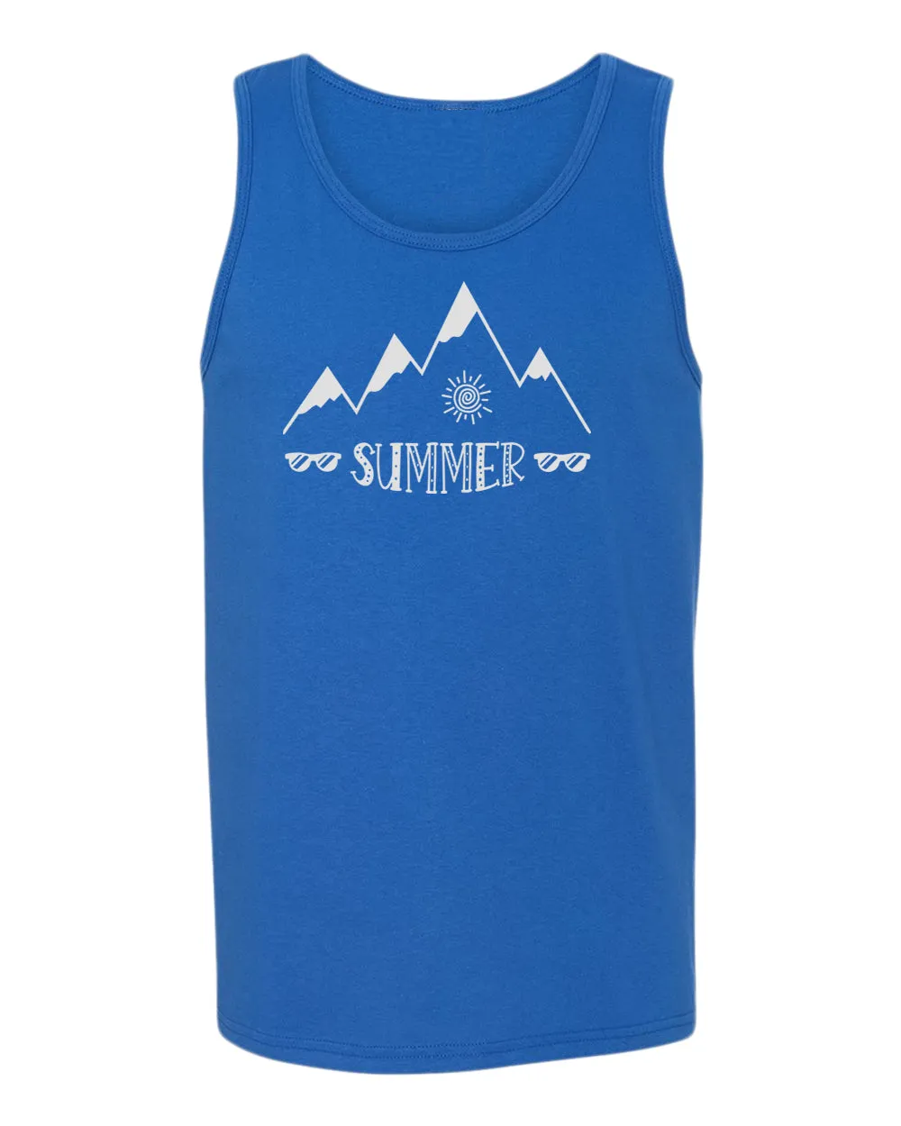 Summer, sun and sunglasses tank top, summer tank top, beach party tank top