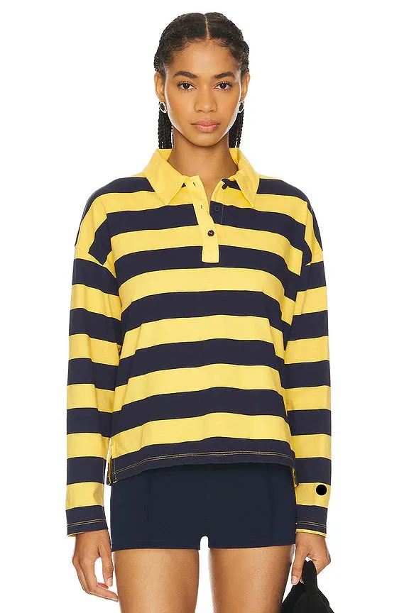 Sundry Crop Polo Shirt