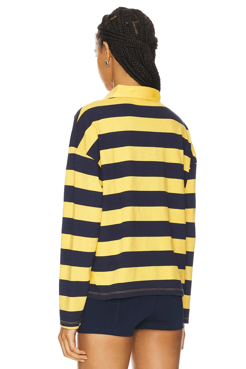 Sundry Crop Polo Shirt