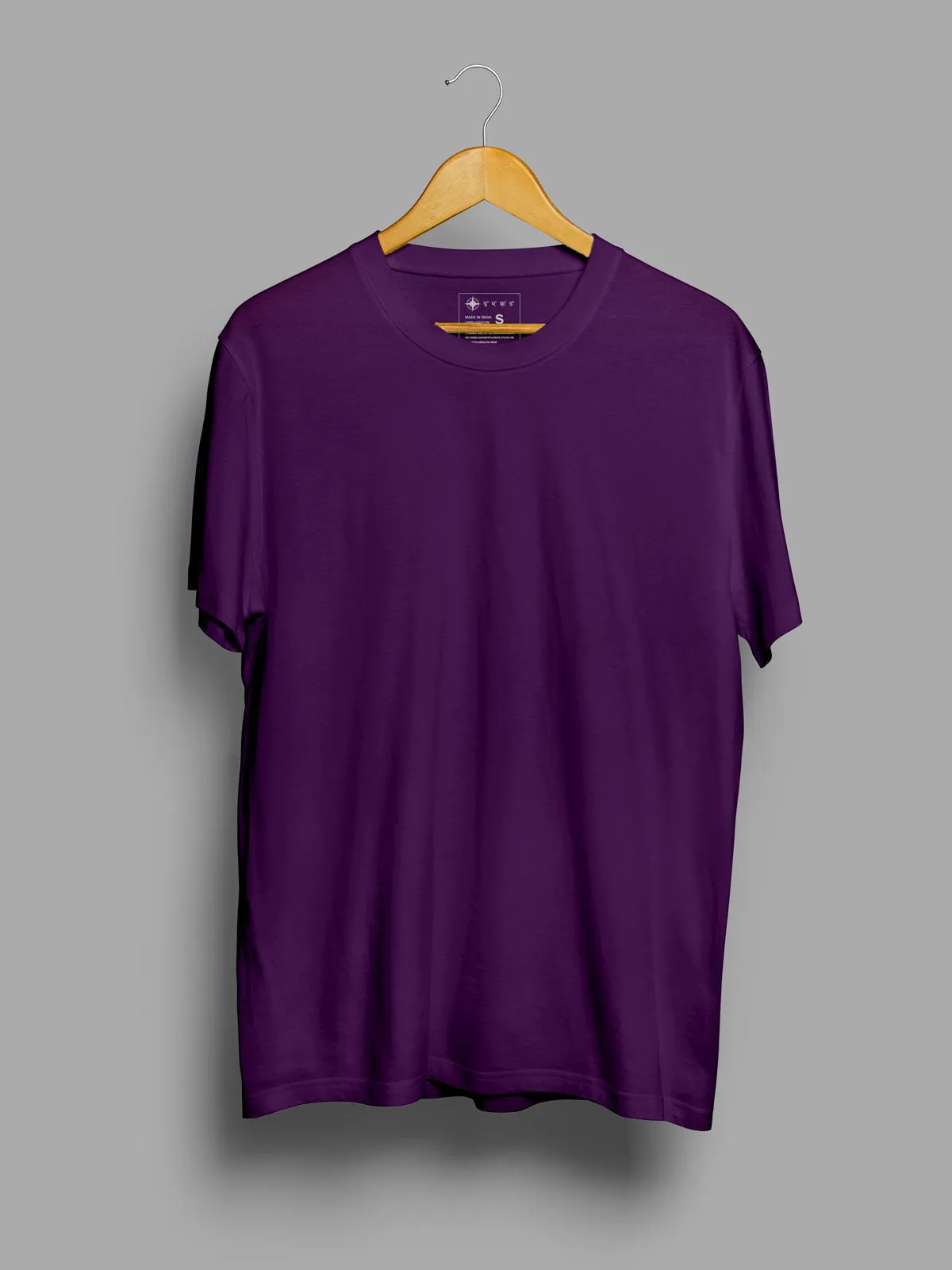 Sunset Pink & Deep Purple T shirts Combo