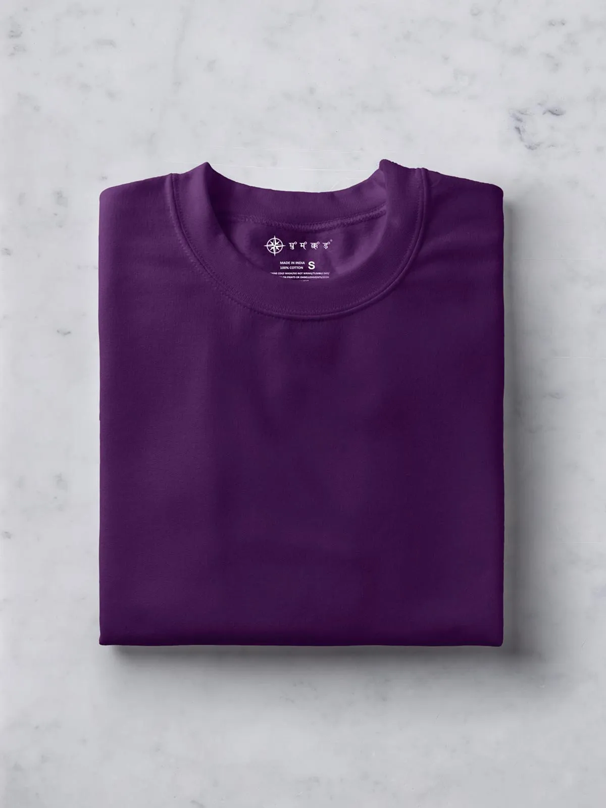 Sunset Pink & Deep Purple T shirts Combo