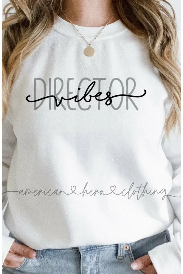 SuperStar Director Vibes Crewneck Sweatshirt