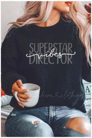 SuperStar Director Vibes Crewneck Sweatshirt