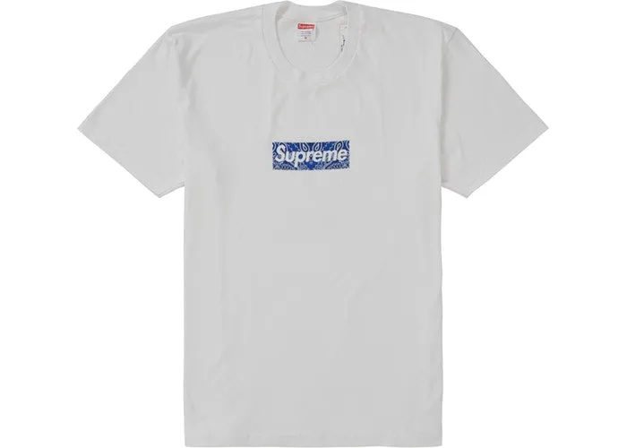 Supreme Bandana Box Logo Tee FW19 (FW19T55) Size S-L