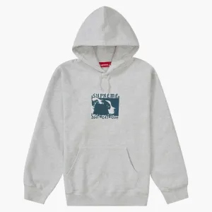 Supreme Dog Eat Dog Hooded Sweatshirt Ash Grey