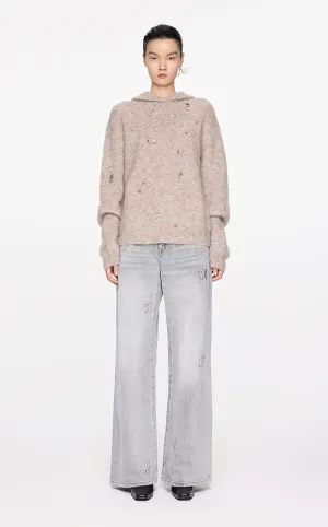 Sweater / JNBY Relaxed Hooded Sweater