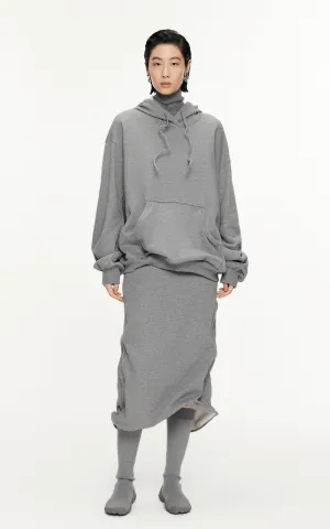 Sweatshirt / JNBY Drawstring Aluminum Wire  Cotton Hooded Pullover