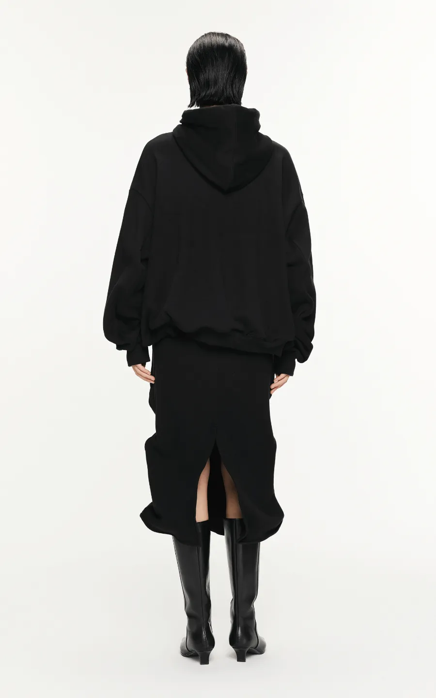 Sweatshirt / JNBY Drawstring Aluminum Wire  Cotton Hooded Pullover