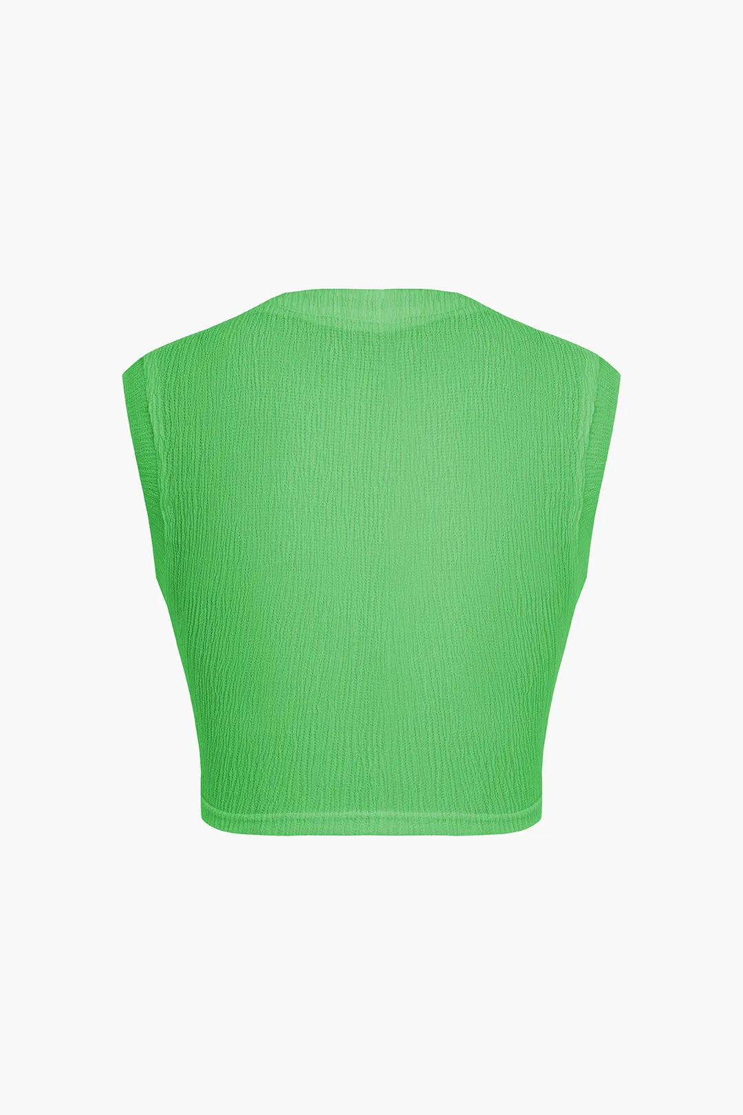 Sylvia - Elegant Twist Knot Woman's Tank Top