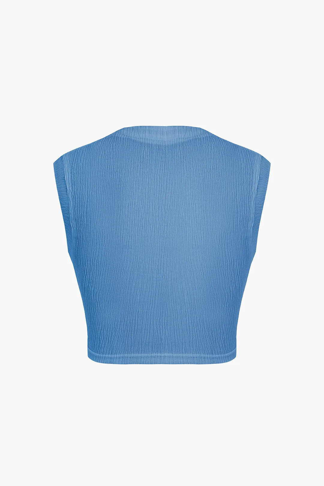 Sylvia - Elegant Twist Knot Woman's Tank Top