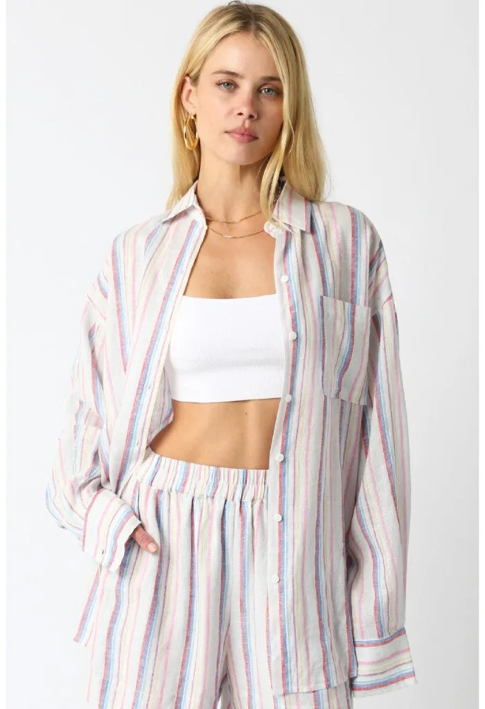 Taffy Linen Blouse