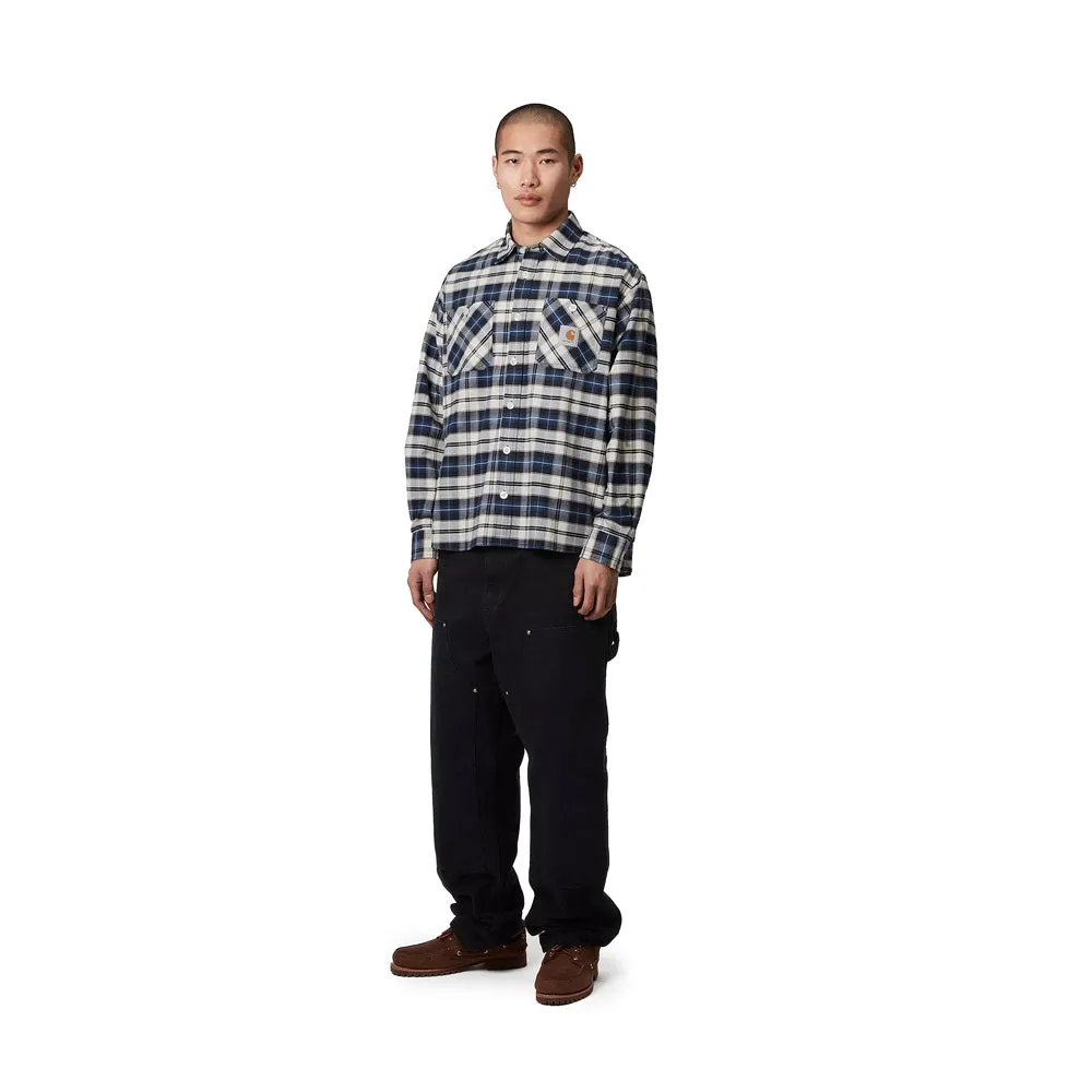 Tarbell Check L/S Shirt | Dark Navy