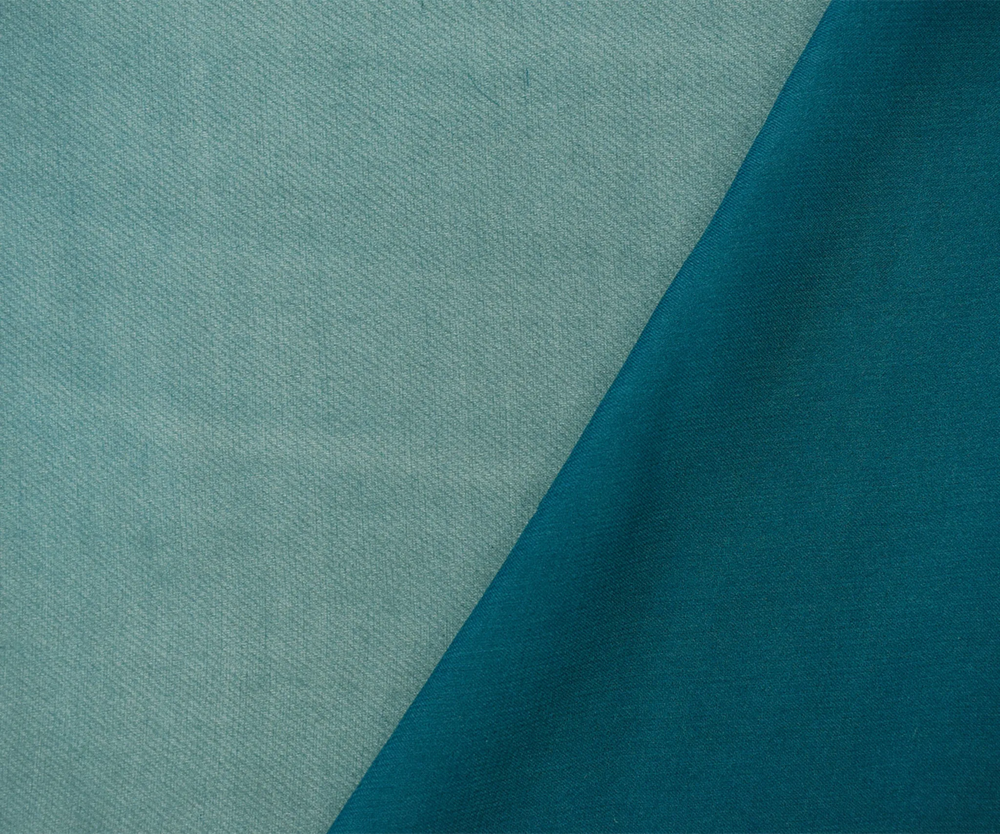 Teal Silk Chiffon Woven Fabric