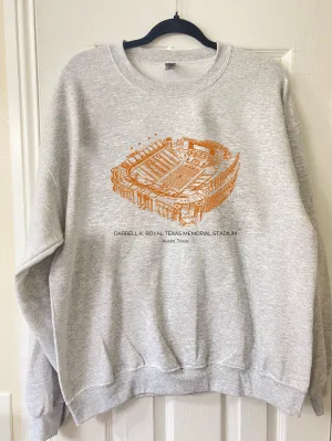 Texas Longhorns Stadium Crewneck