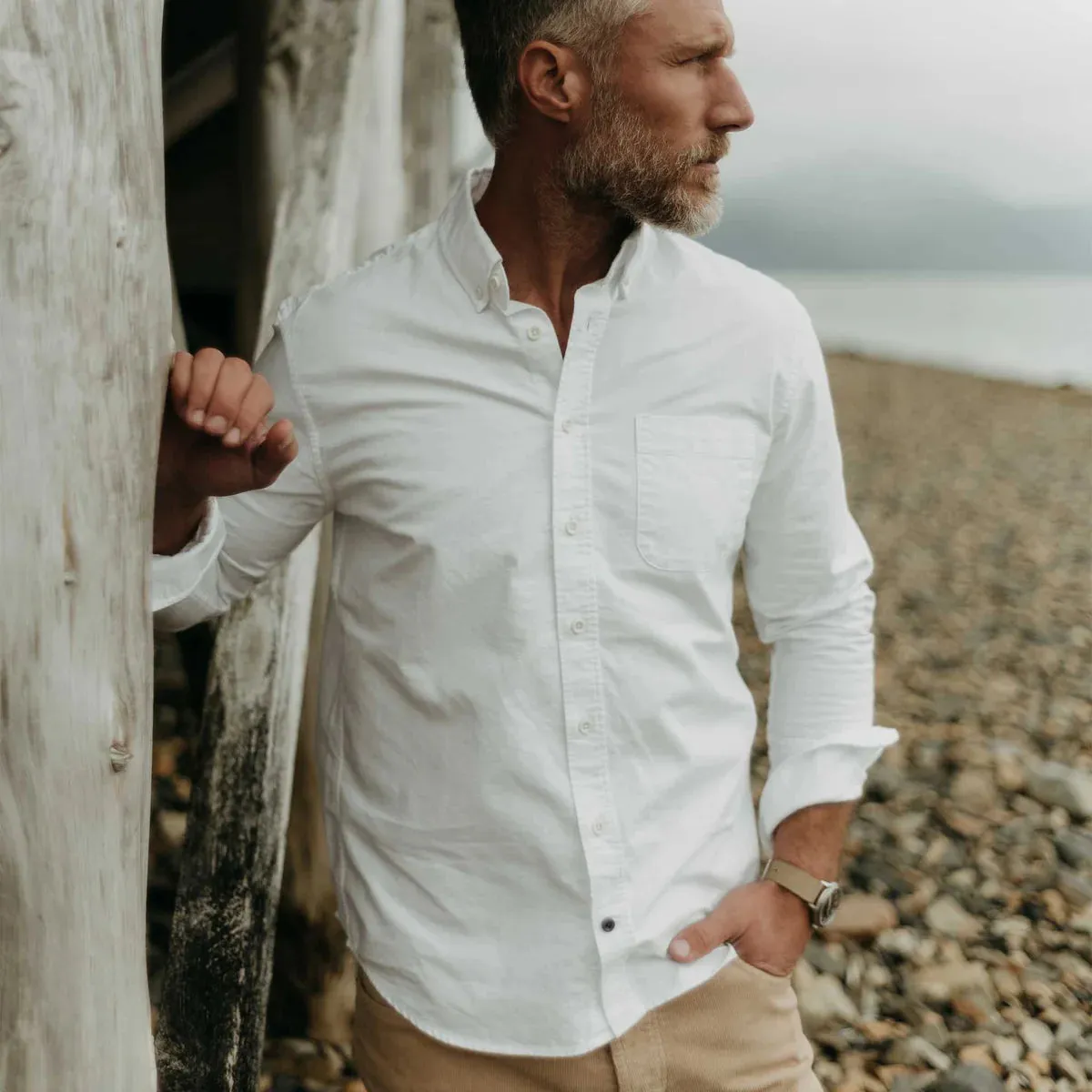 The Jack in White Everyday Oxford