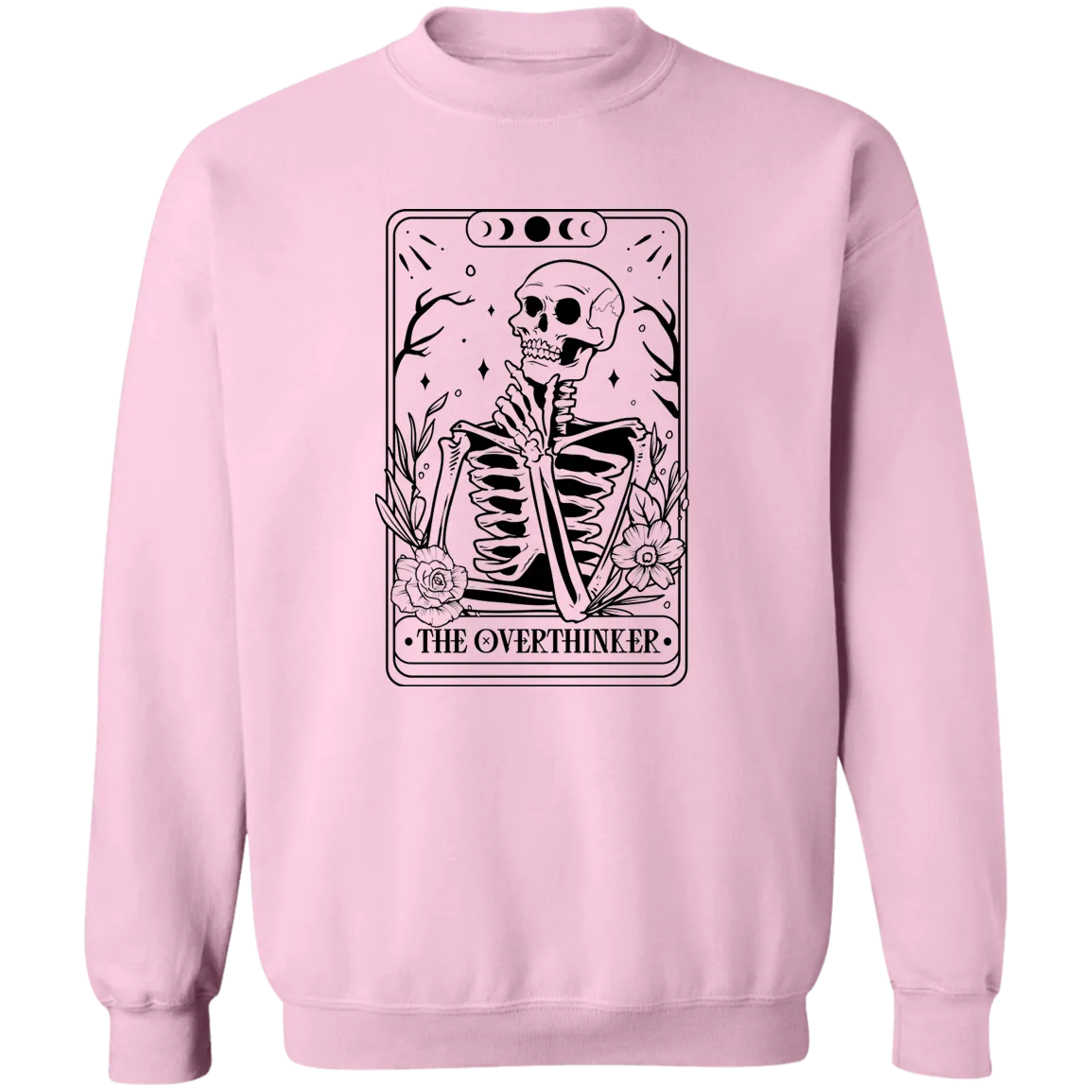 The Overthinker Crewneck Pullover Sweatshirt